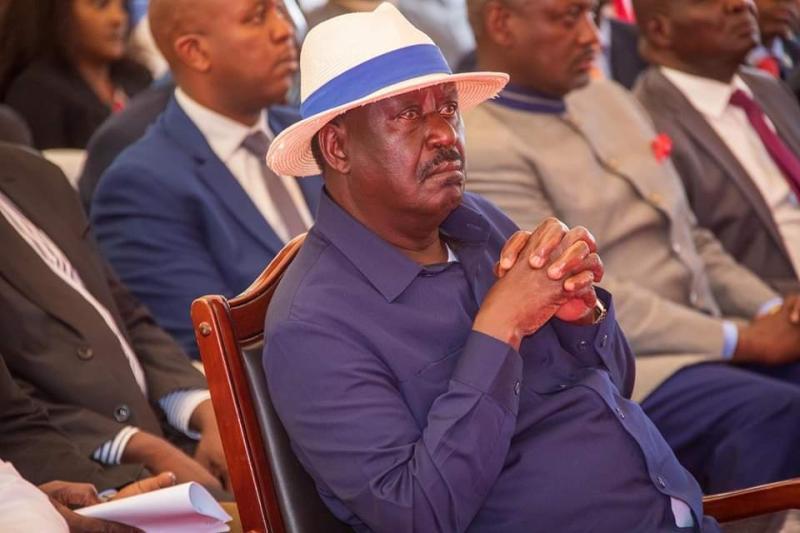 File image of Azimio leader Raila Odinga.